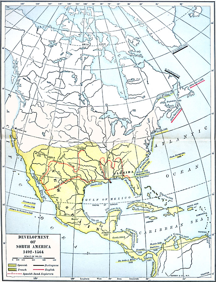 Development of North America
