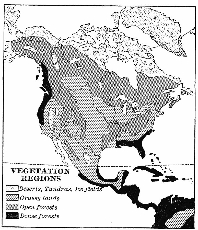 North American Vegetation Regions