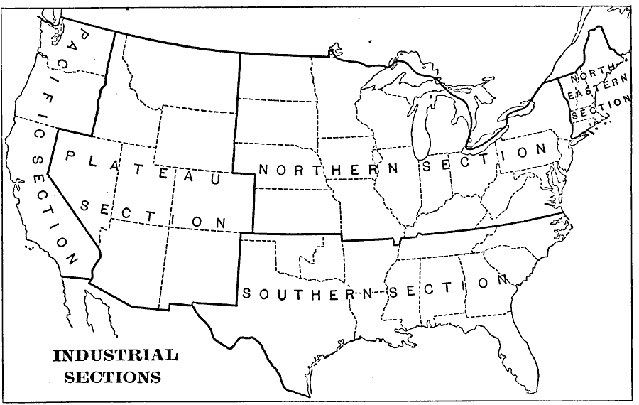 United States Industrial Sections