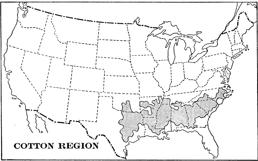 The United States - Cotton Region