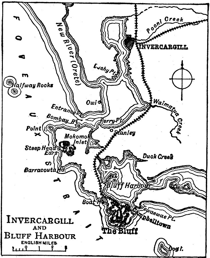 Invercargill and Bluff Harbor