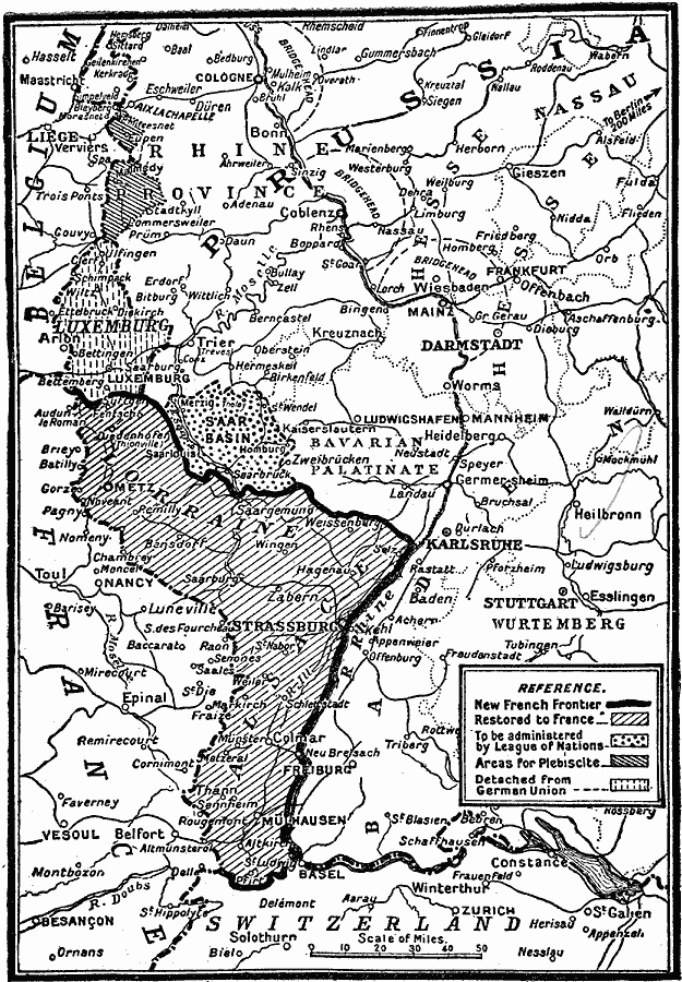 German Concessions After World War One