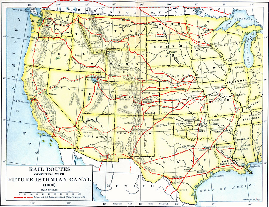 Rail Routes in the West