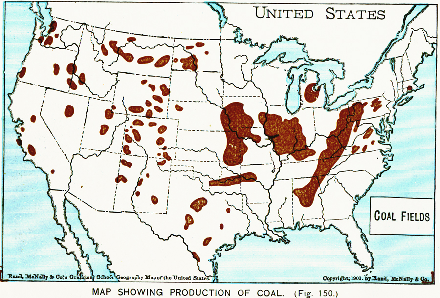 Production of Coal in the United States