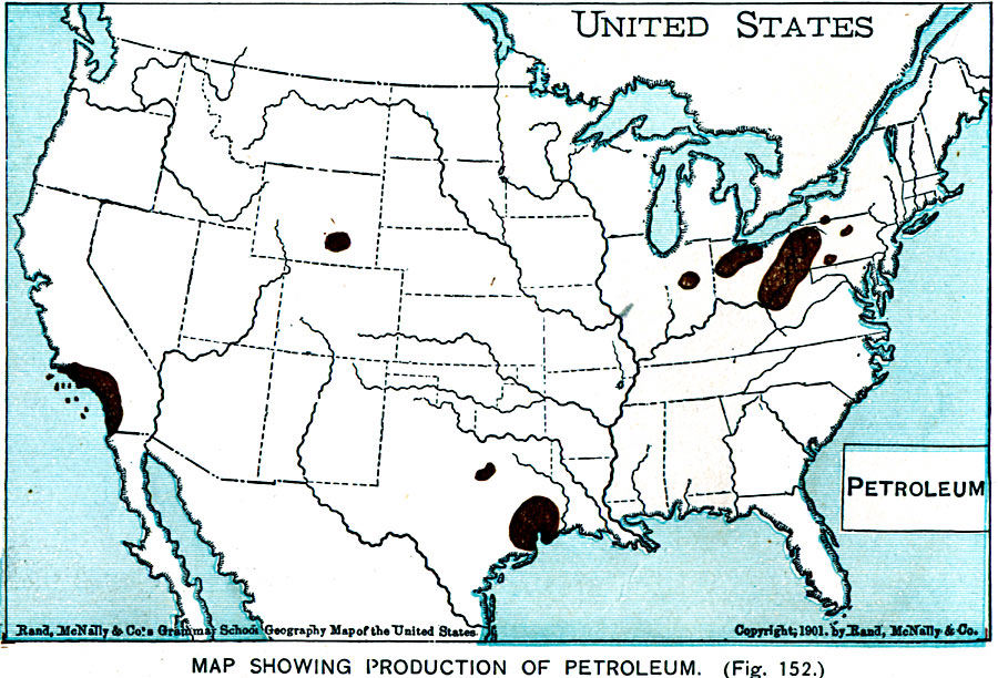 Production of Petroleum in the United States