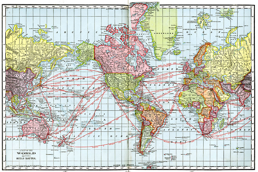 Sea Route And Distance Map OpenSeaMap FQDA