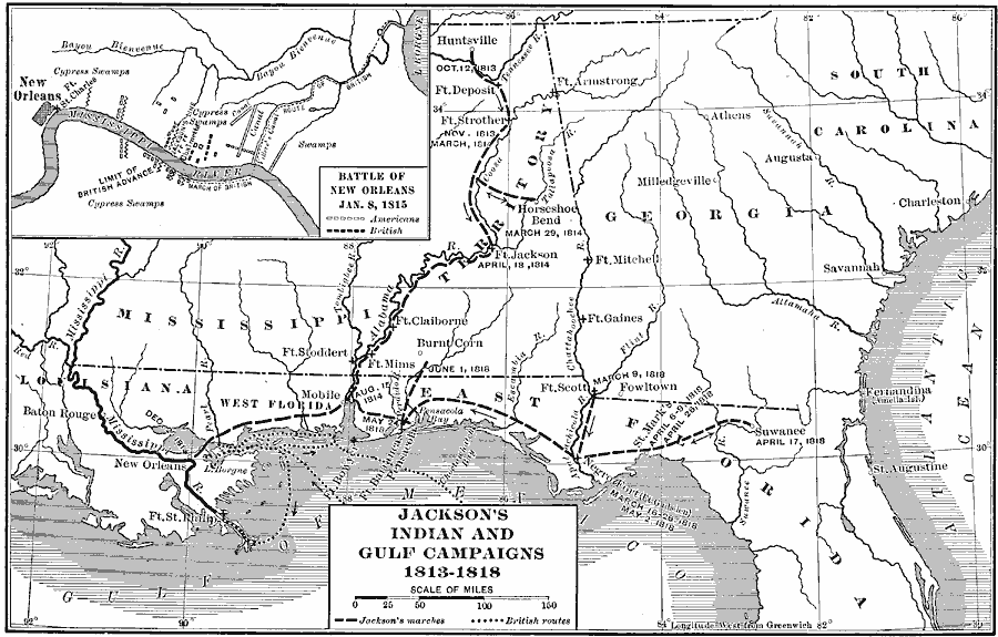 Jackson's Indian and Gulf Campaigns