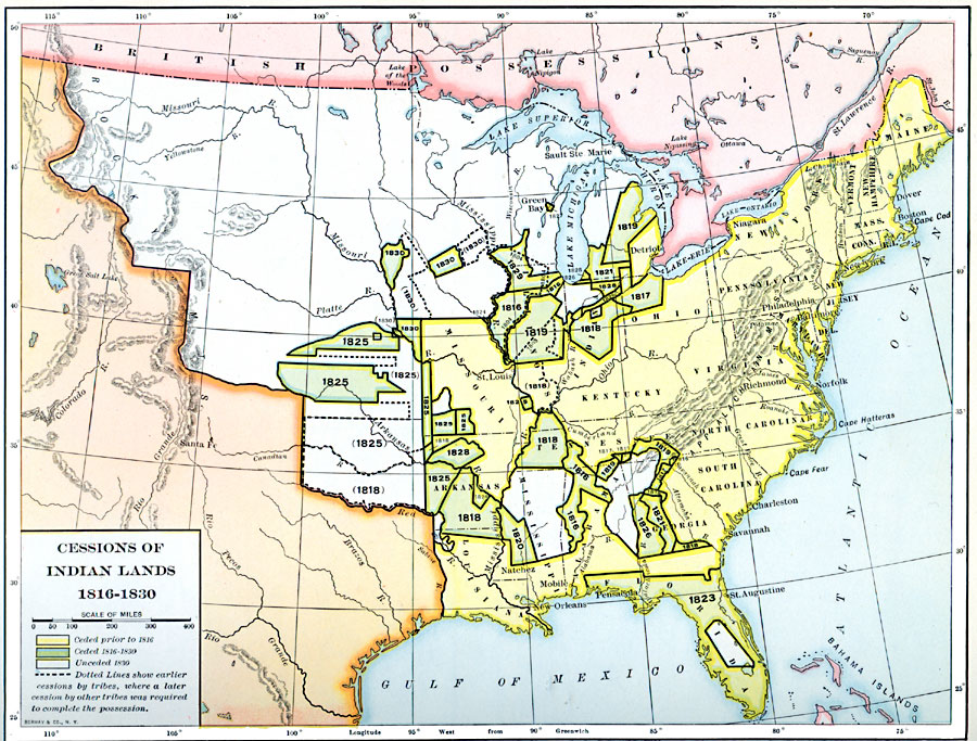 Cessions of Native American Lands