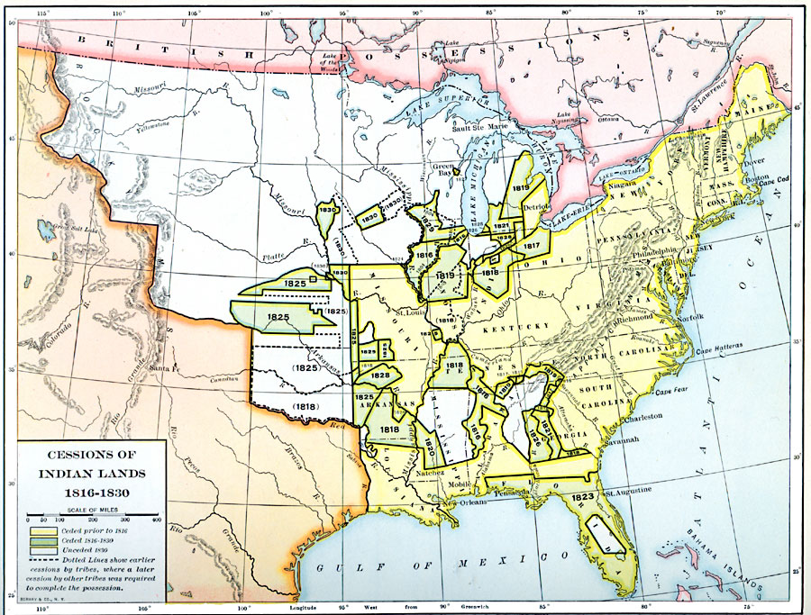 History Of Native American Land Cessions Indian Reservations History Of Native American Land Cessions Indian Reservations