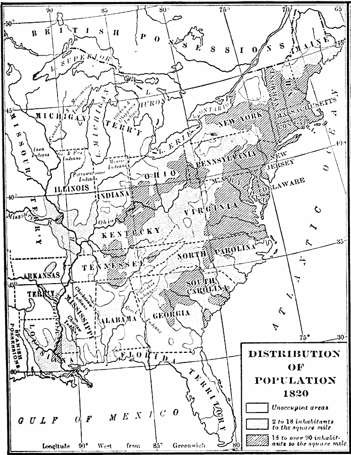 population density map of the us 1820