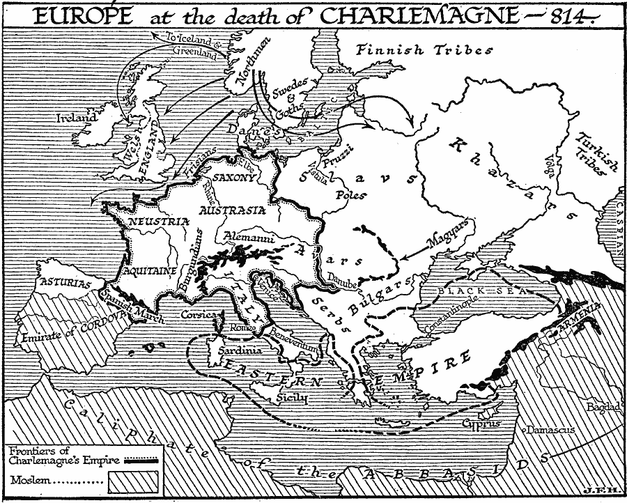 Europe at the Time of Charlemagne