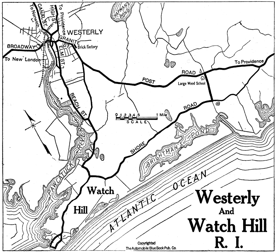 Westerly and Watch Hill, Rhode Island