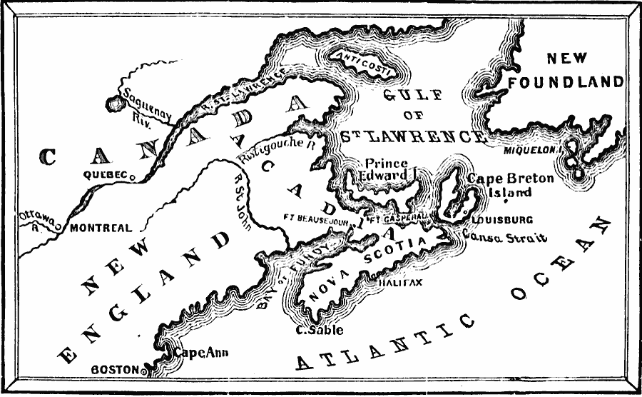Acadia, Cape Breton Island, and Nova Scotia