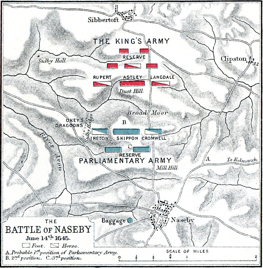 English Civil War Map