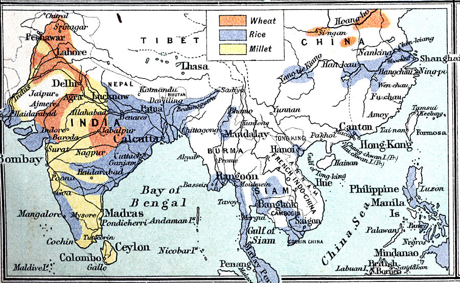 Granaries of Southern Asia
