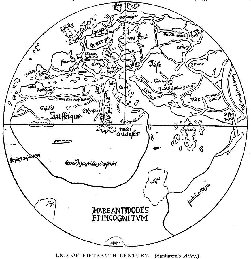 The World from Santarem's Atlas