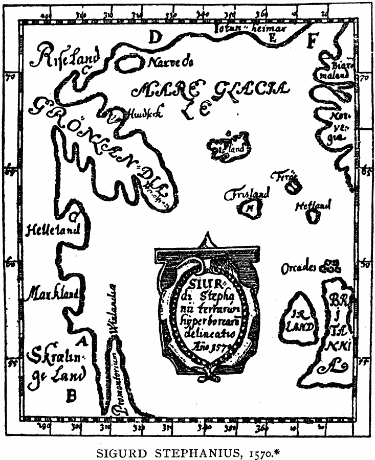 Sigurd Stephanius Map
