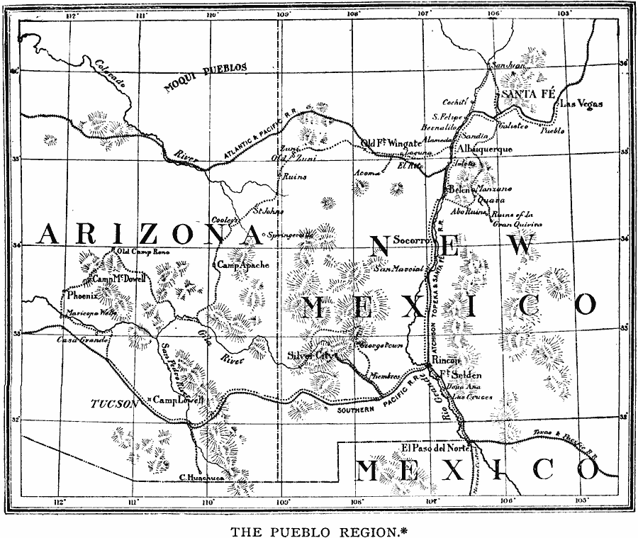 The Pueblo Region of Arizona and New Mexico