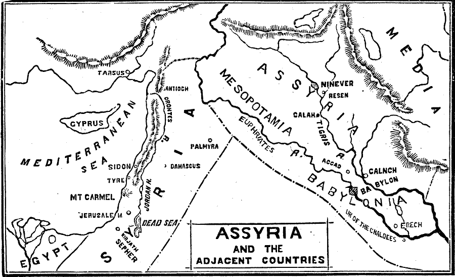Assyria and Adjacent Countries