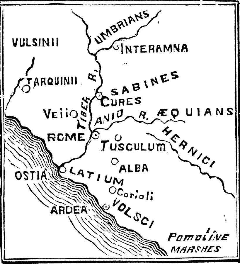 Vicinity of Rome