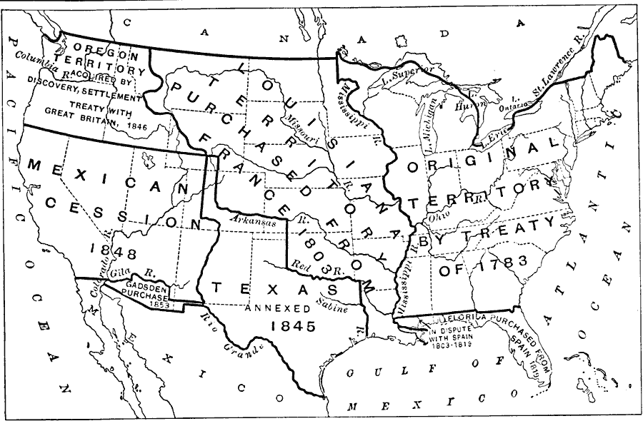 Acquisitions of US Territory