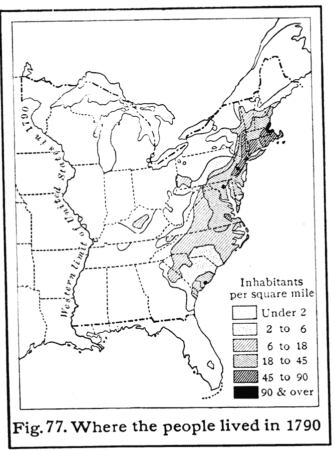 Population Density from the First Census