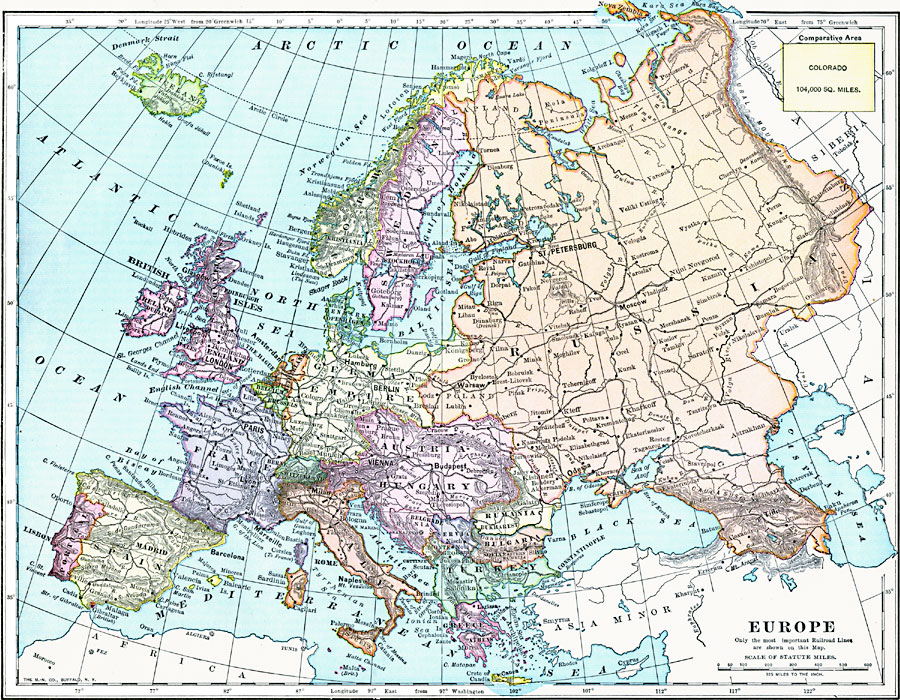 europe physical map quiz