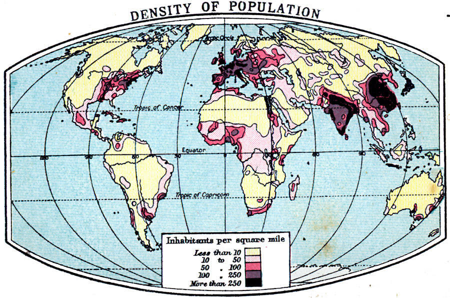 Density of Population