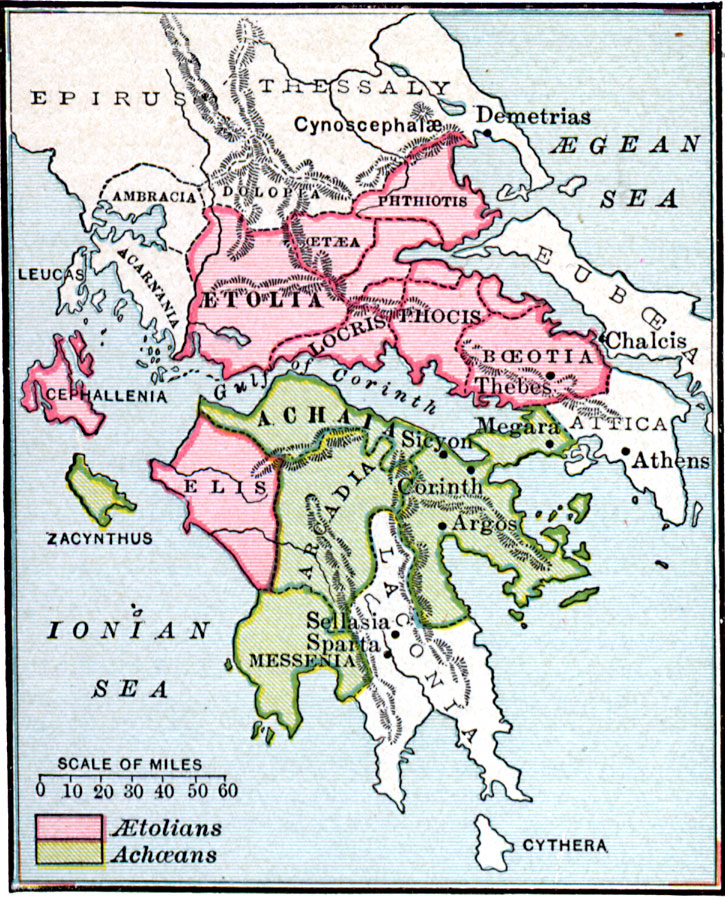 The AEtolian and Achaean Leagues