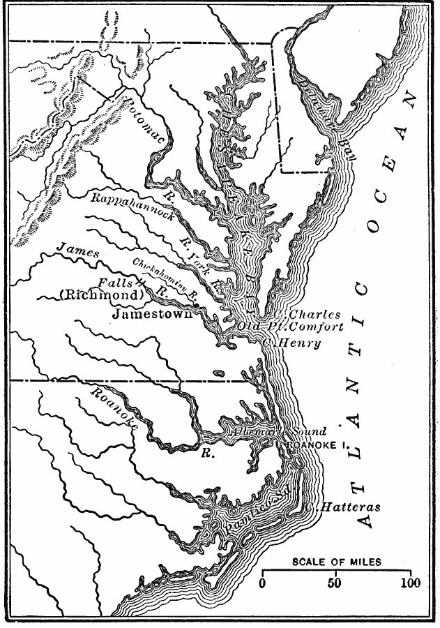 The Chesapeake Bay Settlements of Jamestown and Richmond