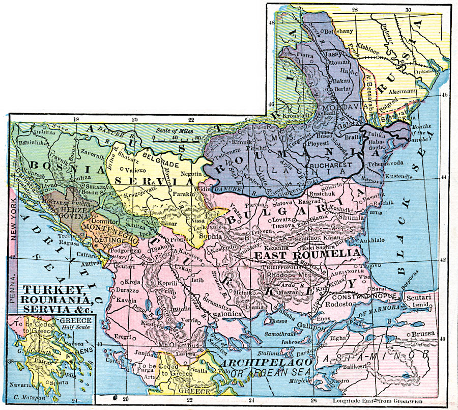 Turkey, Roumania, Servia, and Neighboring Countries