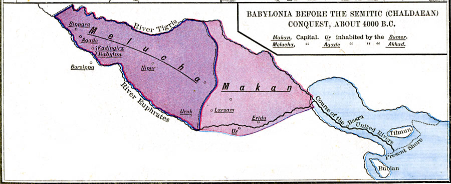 Babylonia Before the Semitic (Chaldaean) Conquest