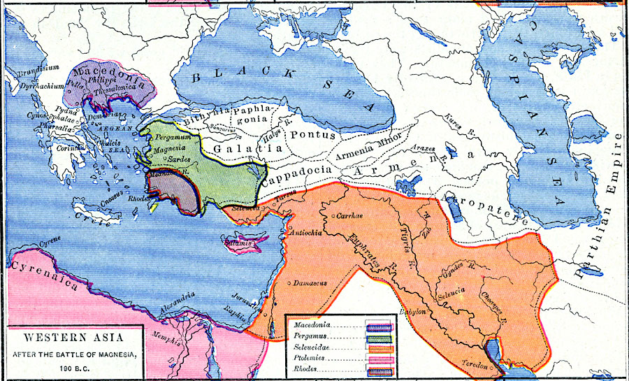Western Asia After the Battle of Magnesia