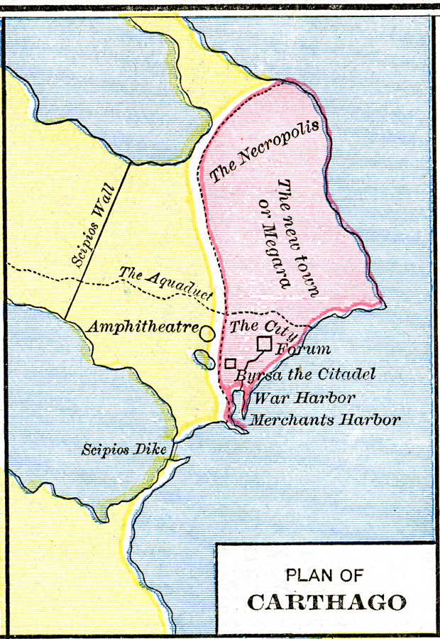 Plan of Carthago