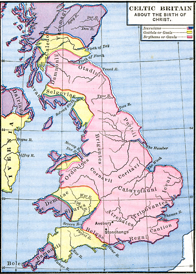 Celtic Britain about the Birth of Christ