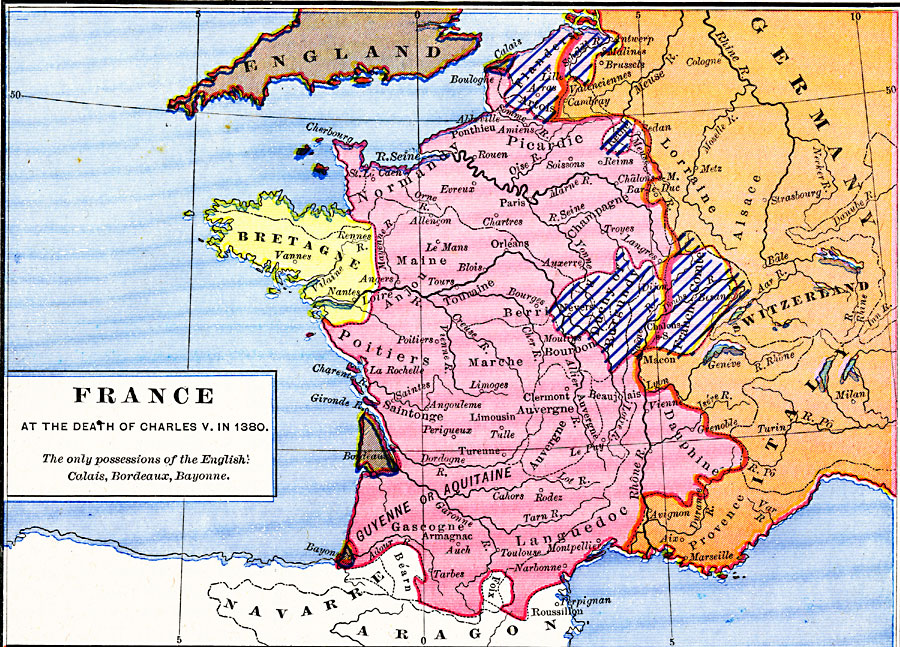 France at the Death of Charles V