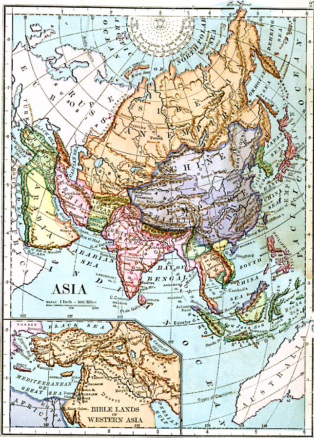 Asia and Biblical Lands