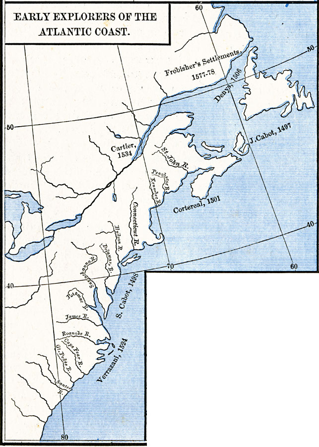 Early Explorers of the Atlantic Coast