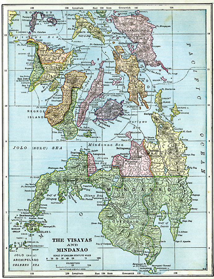 Philippine Map Luzon Visayas Mindanao