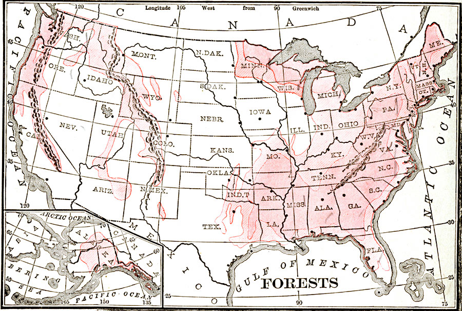 Forest Regions of the United States
