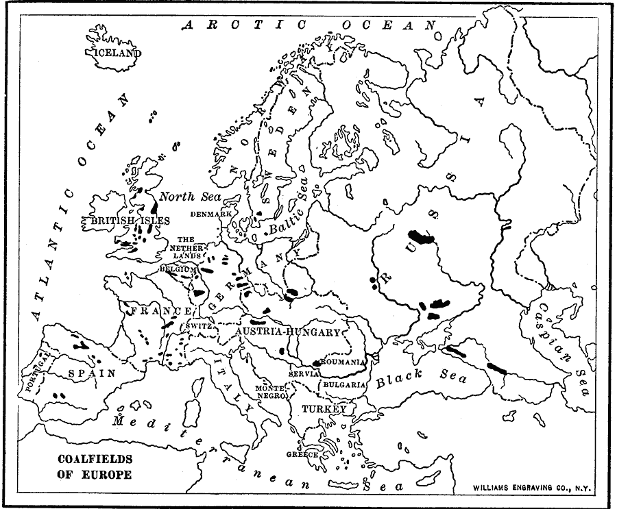 map of europe 1910