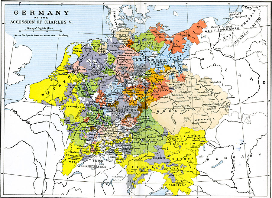 Germany at the Accession of Charles V