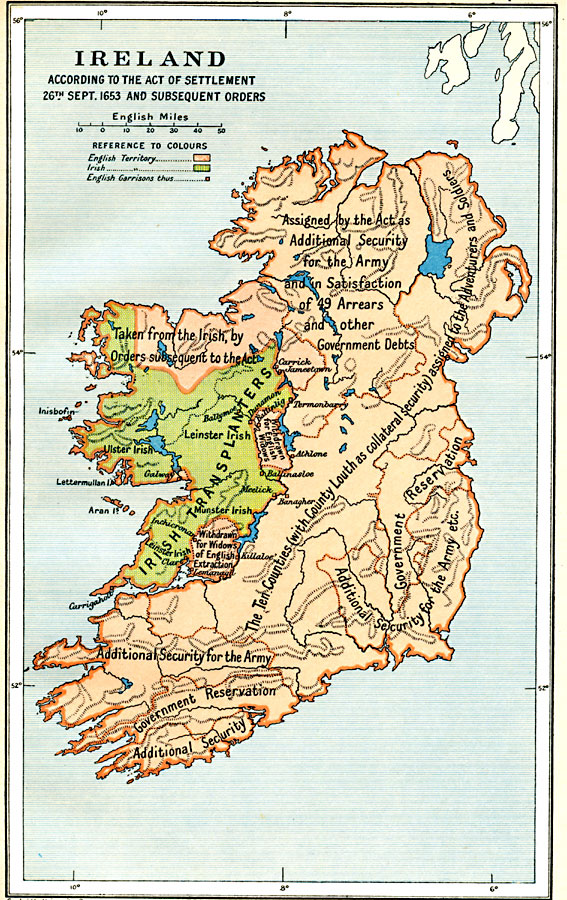 Ireland according to the Act of Settlement 