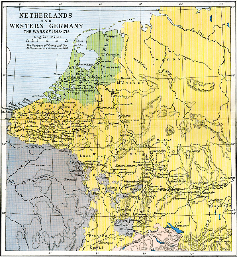 Netherlands and Western Germany