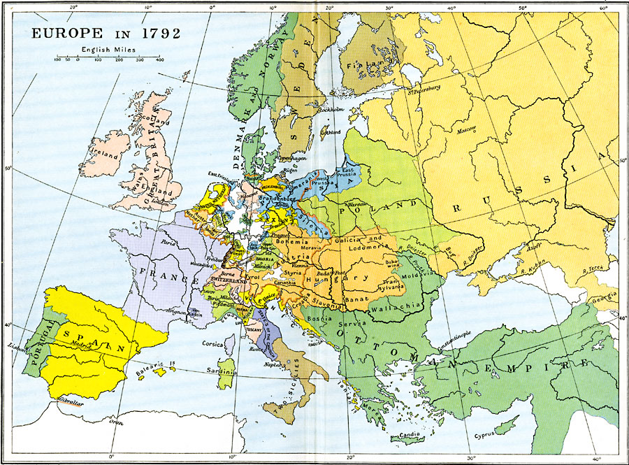 Europe at the Beginning of the Modern Era