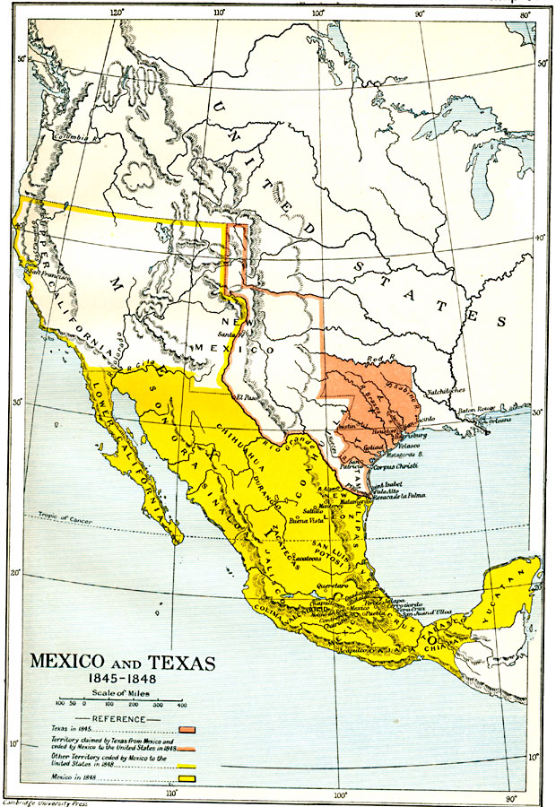 Mexico and Texas