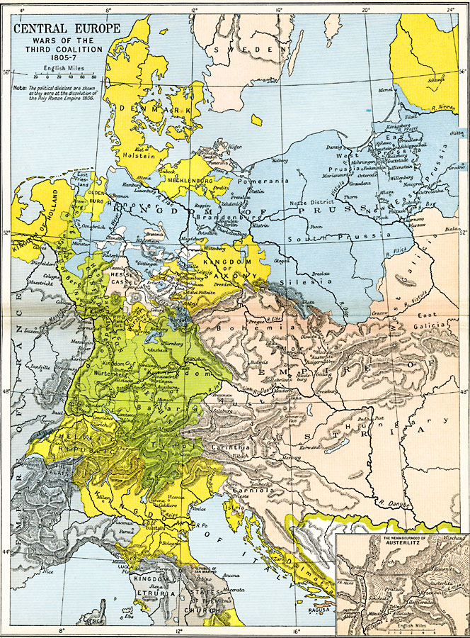 Central Europe During The Wars Of The Third Coalition
