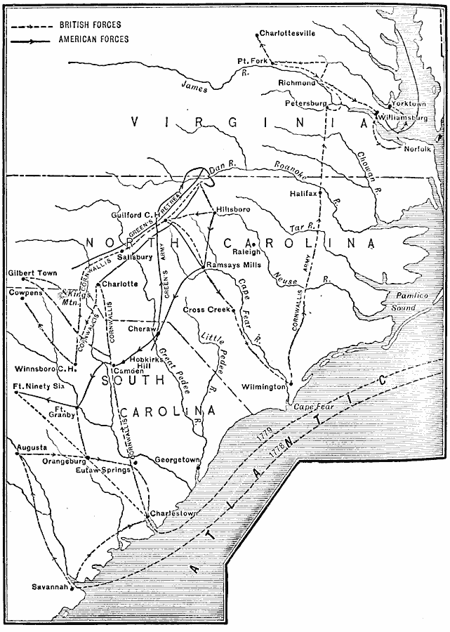 The Campaigns in the South