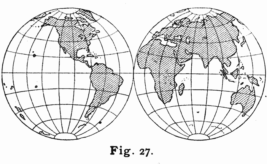 Lambert's Projection of the World