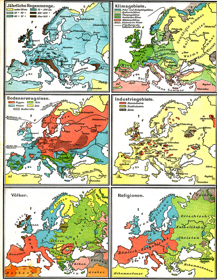 Physical and Cultural Geography of Europe